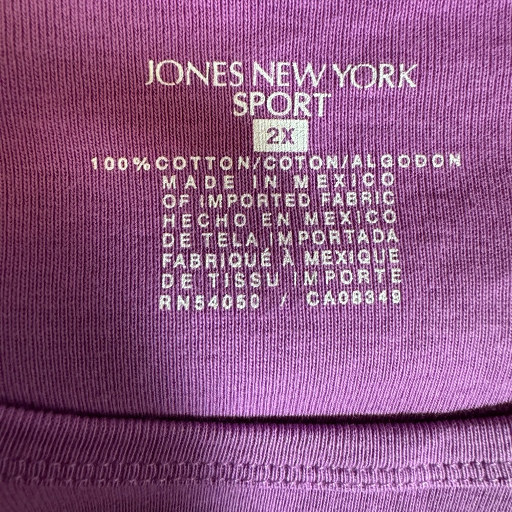Women’s Jones New York Sport LS Shirt - Picture 3 of 3